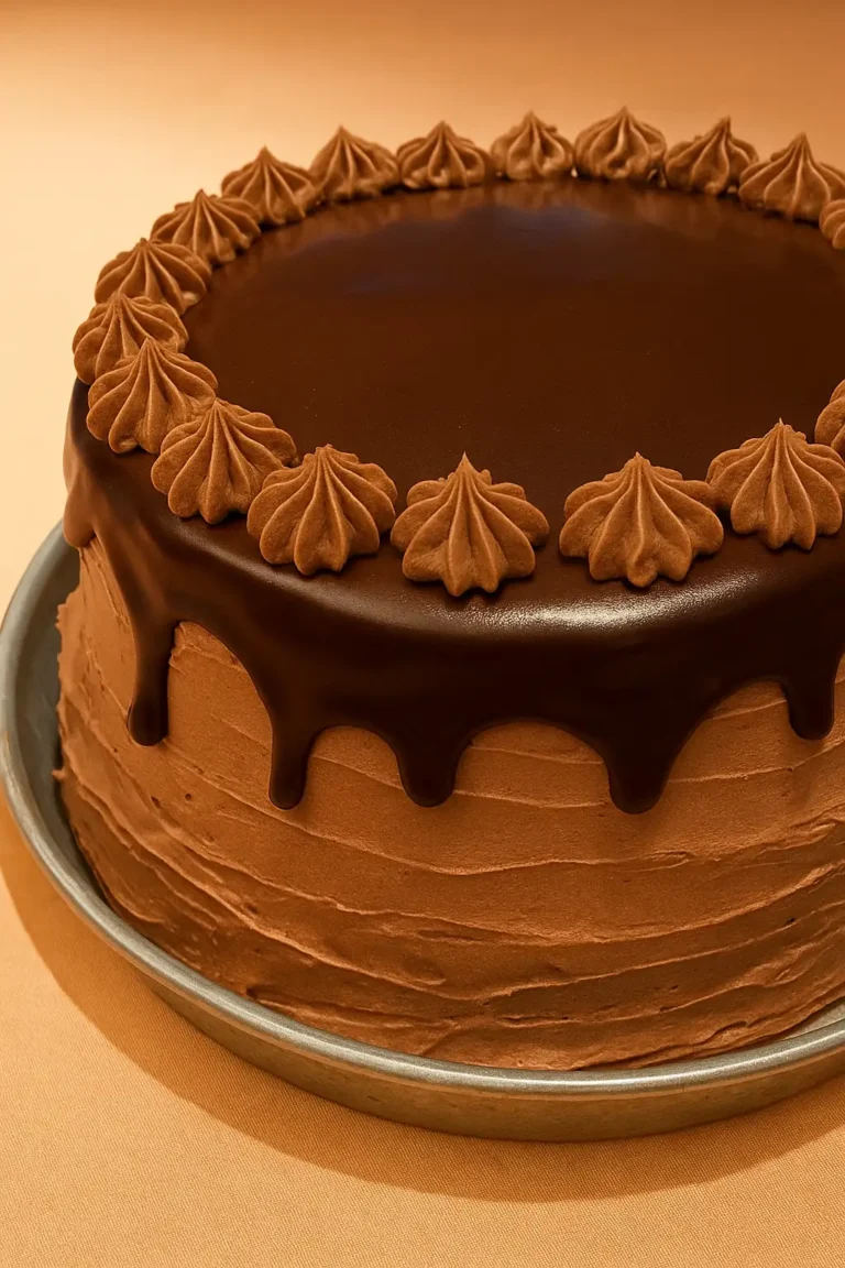 Extrem schokoladiger amerikanischer Schokoladenkuchen