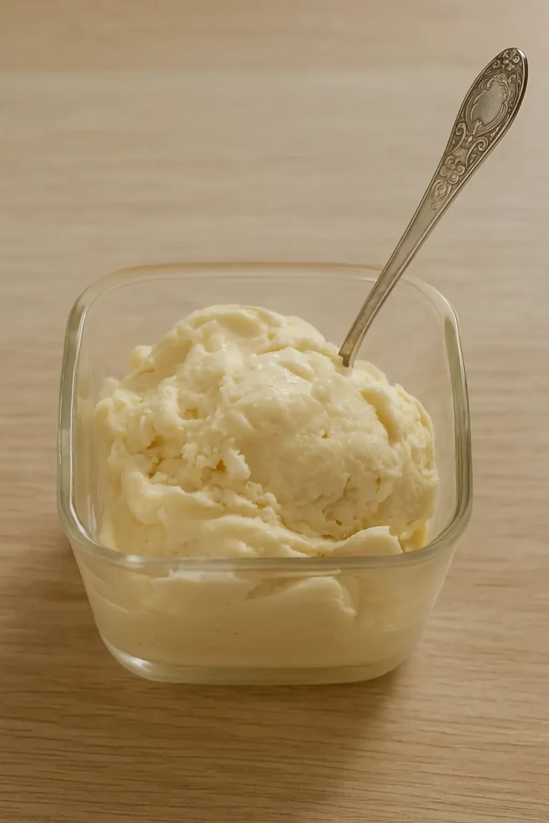 Milchmädchen eis ohne eismaschine